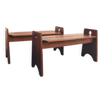 Gilbert Marklund sixties mid century design benches