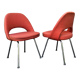 Pair of chairs "Conference" 50's by Eero Saarinen for Knoll