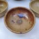 Pyrite stoneware service, salad bowl and bowls, vintage.