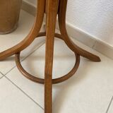 Wooden parrot coat rack