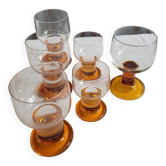 Verres dépareillés
