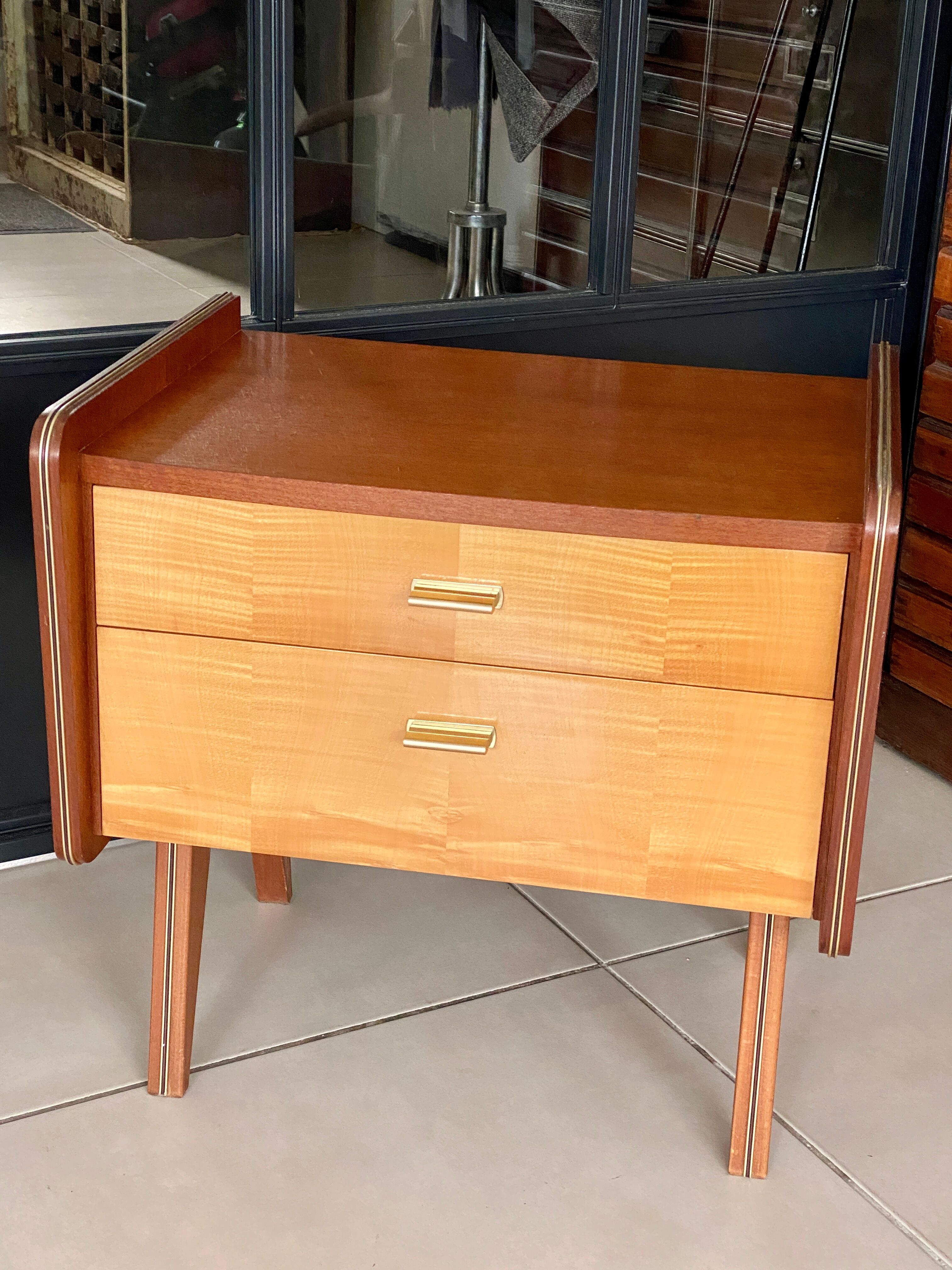 Vintage bedside table
