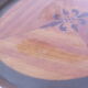 Set Vintage Metal inlaid Faux wood