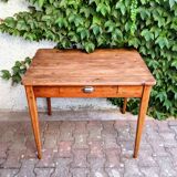 Raw wood desk from the 50s