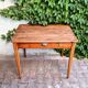 Bureau bois brut années 50