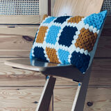 Crochet cushion
