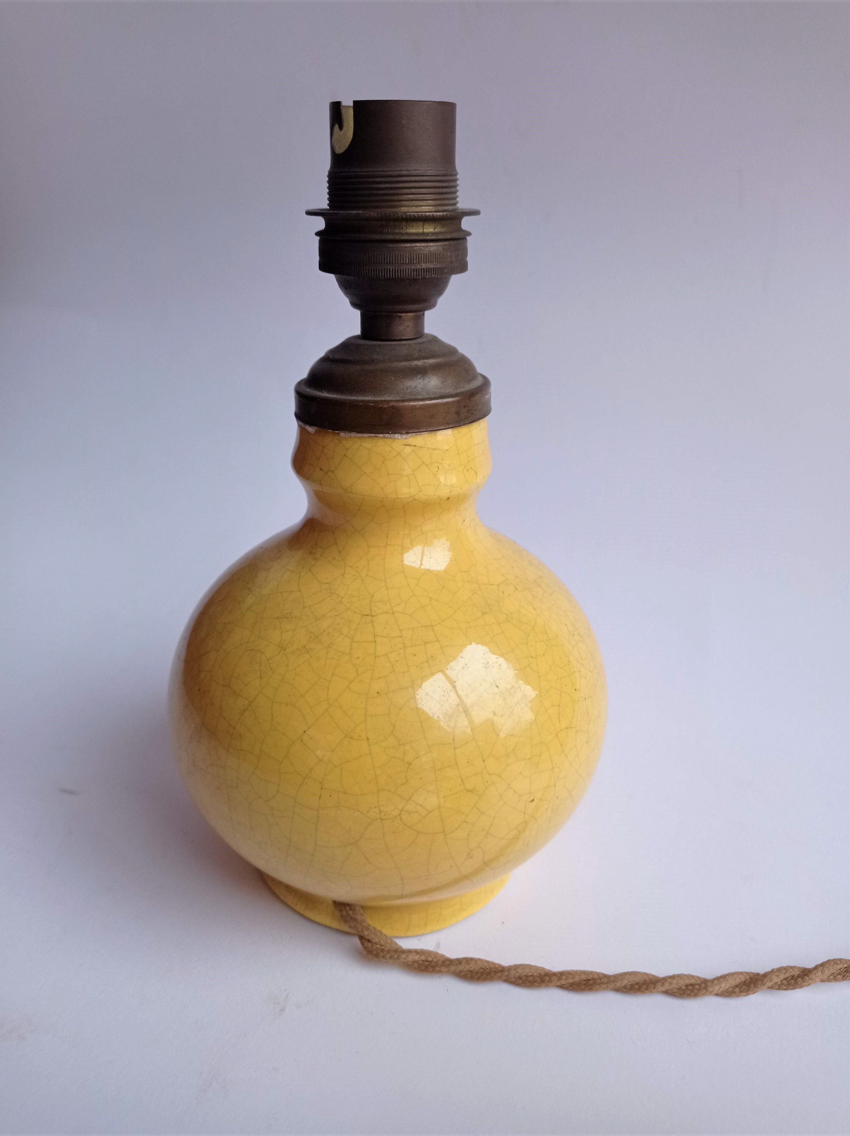 Lampe en céramique 1950