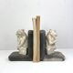 Pair of greenhouse book - Gothic theme gargoyle Middle Ages Chimera
