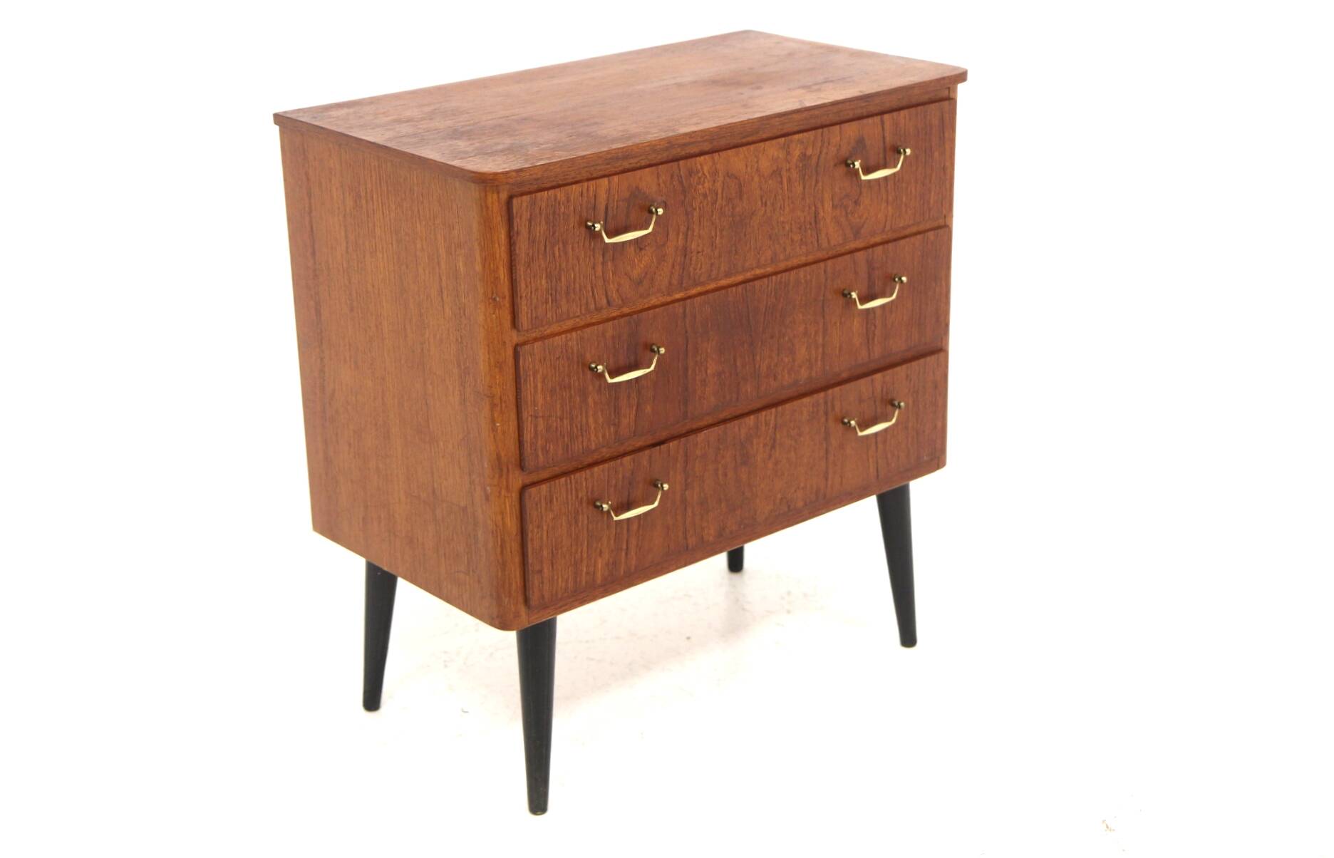 Scandinavian teak chest of drawers, Sweden, 1950