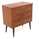 Commode scandinave en teck, Suède, 1950