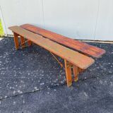 Folding brewery benches