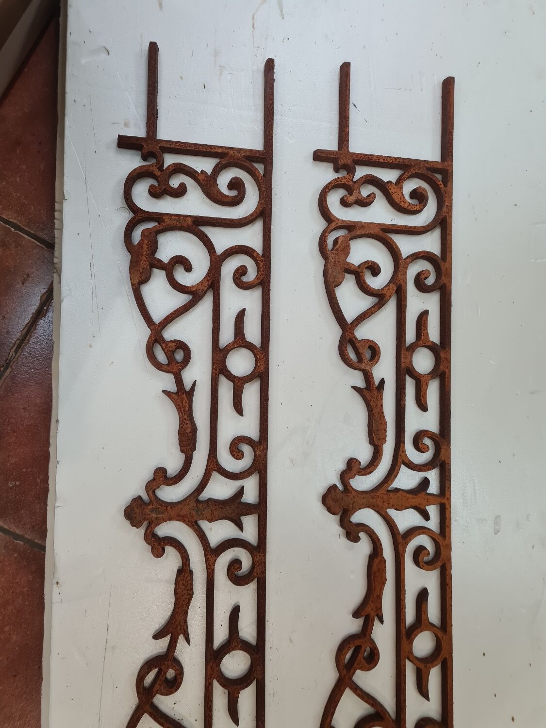 Cast iron balconies