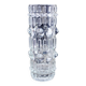 Vintage moulded glass vase Sklo Union 1970