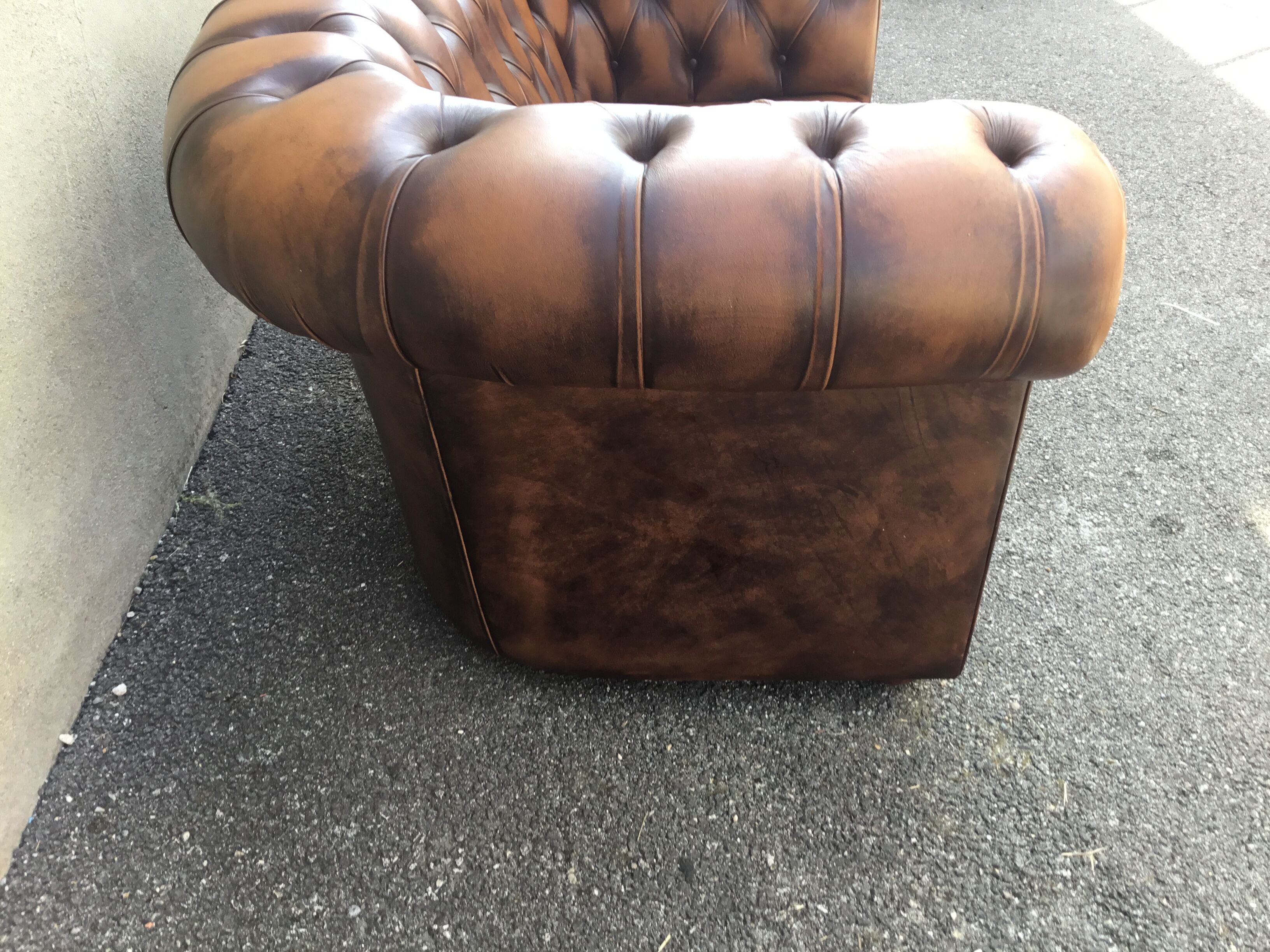 Sofa chesterfield 2 places