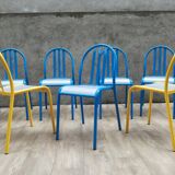 7 Mallet Stevens school chairs