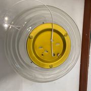 Lot de 2 plafonniers en verre de Murano