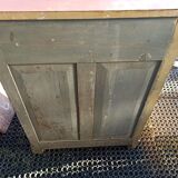 Low Parisian buffet Solid support height two doors 2 drawers