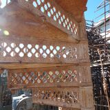 20th century cast iron spiral staircase