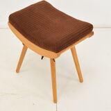 Mid-century Footstool or Stool, in 1985