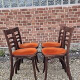 4 bistro chairs, 1970s