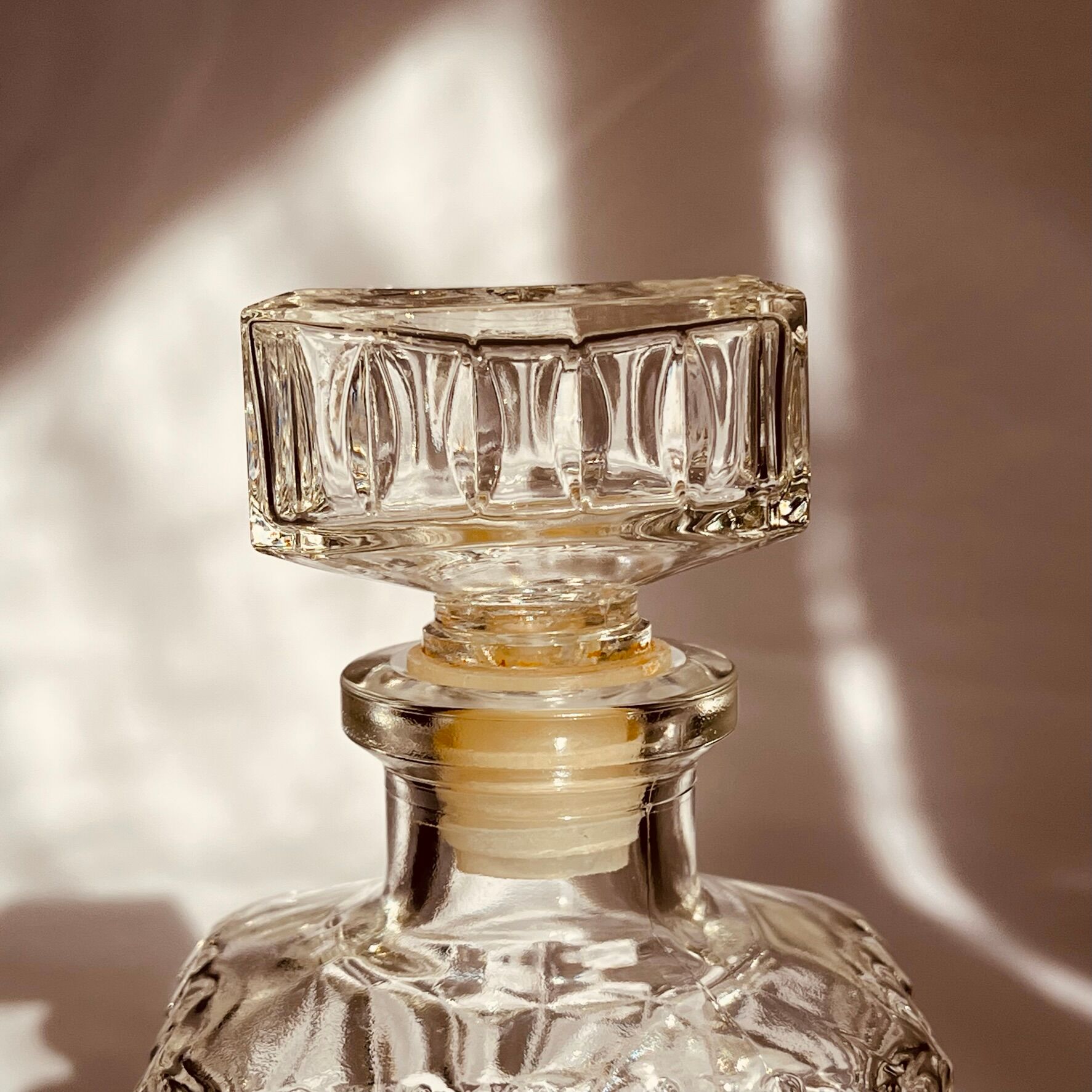 Old bottle of cologne