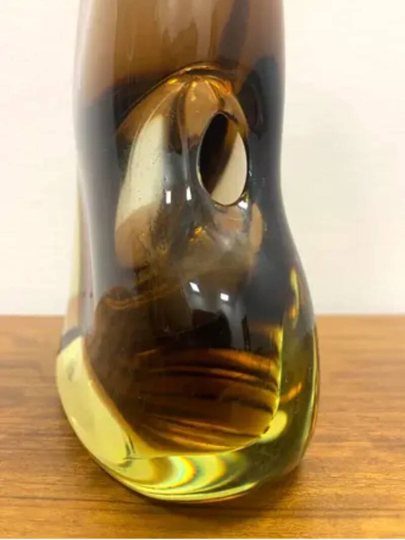 Retro Vase, Josef Cvrček & Miloslav Klinger, Somerso, 1970s, Czechoslovakia