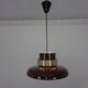 Lamella Ceiling Lamp by Carl Thore for Granhaga Metallindustri, Sweden, 1960s