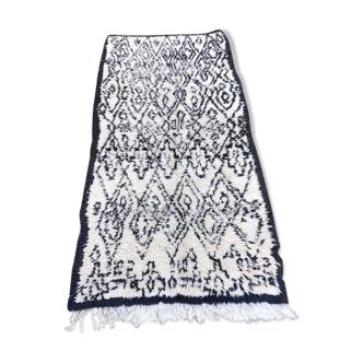 Beni Ouarain rug in 125x260 cm