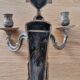 Napoleon III era bronze wall lamp
