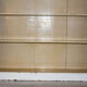 Old white patina showcase