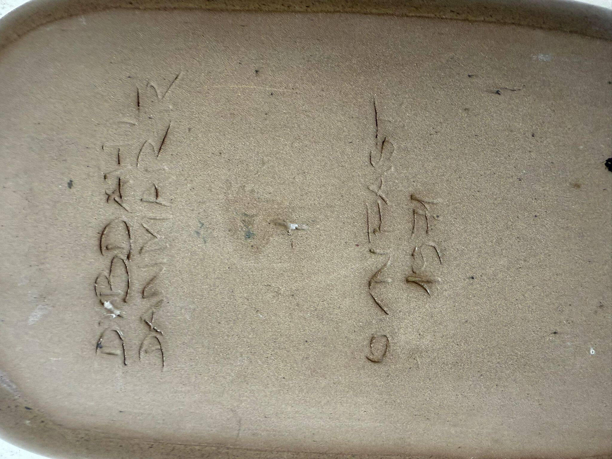 Ceramic dish by Max Thorsbro