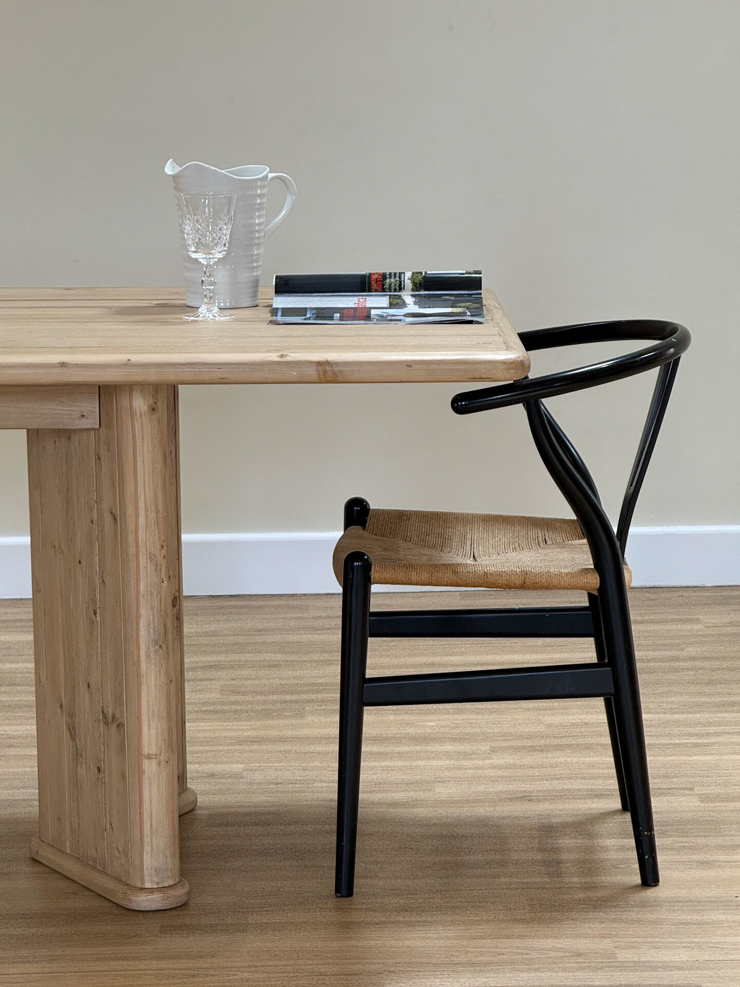 Set of 6 Hans J. Wegner Wishbone Chairs by Carl Hansen & Søn, Denmark, 2007