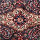 Long Vintage Oriental Runner Rug, Herati Wool Handwoven Hallway Carpet, 85 x 365