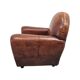 Art Deco style sheepskin armchair, early 21st century