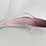 1970s Large Bohemian Glass Fish