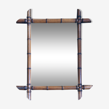 Miroir bambou 51x62cm