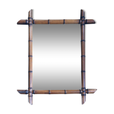 Bamboo mirror 51x62cm