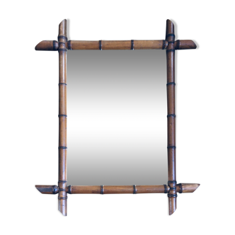 Bamboo mirror 51x62cm