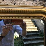 Louis Philippe Mirror with gold leaf - 72x54cm