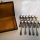 Medallion dessert spoons
