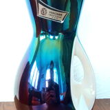 Verceram vase in two-tone ceramic