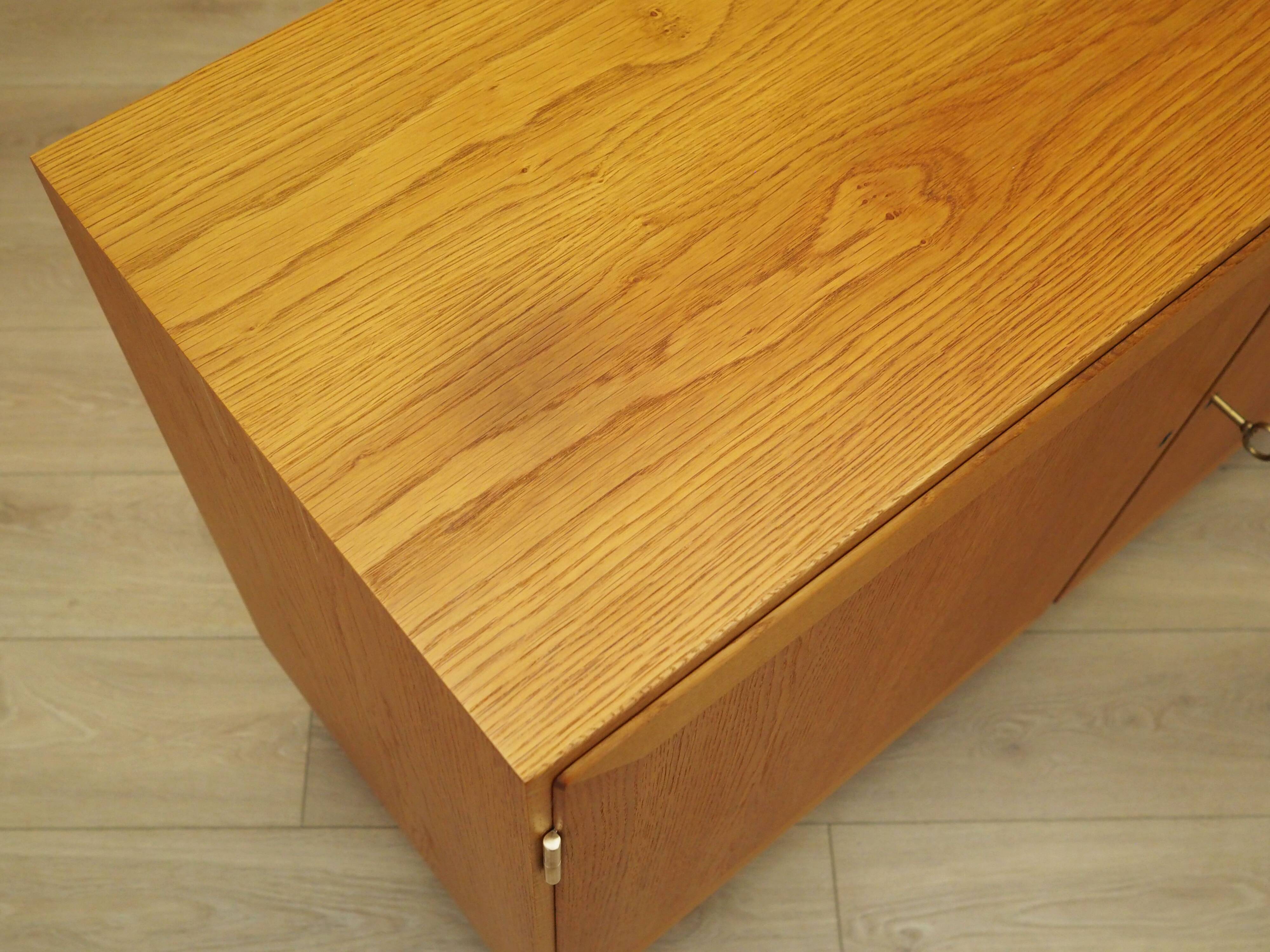 Ash sideboard, Danish design, 1970s, designer: Carlo Jensen, production: Hu