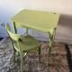 Bureau vintage et sa chaise assortie
