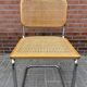 Ensemble de 4 Chaises vintage modèle Cesca B32 en chrome et bois