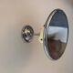 Vintage adjustable chrome mirror, magnifying and illuminating, France 1970