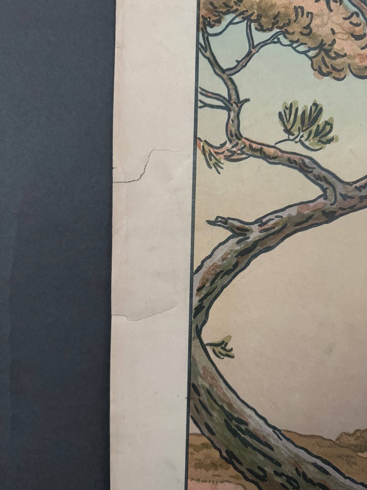 Lithograph by Henri Rivière The Aspects of Nature - Summer Evening