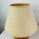 Paire de lampes boules en bois, années 80