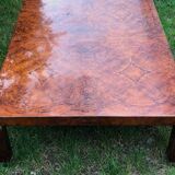Vintage 1960 walnut table