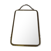Former mirror of pension mercury as a Barber in the 1920s 18.5 x 12.5 cm