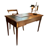 Louis XVI Mahogany desk with pulls